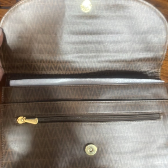 Mario Valentino Clutch Bag V Mark Leather with dustbag